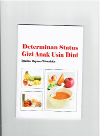 Image of Determinan status gizi pada anak usia dini